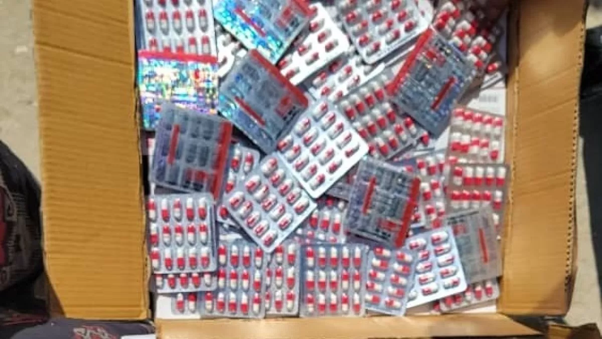 المهرة : ضبط كمية كبيرة من الأدوية الممنوعة في منفذ صرفيت