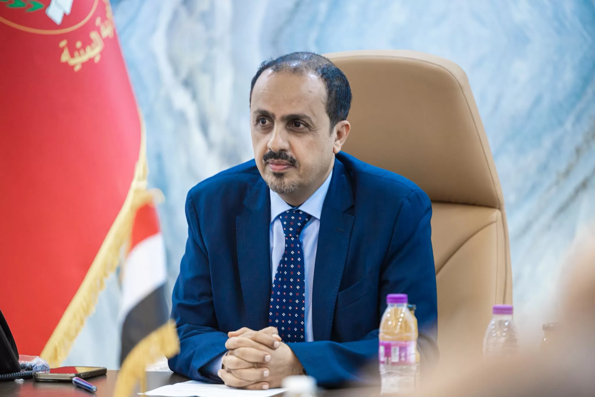 وزير يمني يهاجم المبعوث الأممي ويصفه بالعاجز عن حماية موظفيه في مناطق الحوثيين