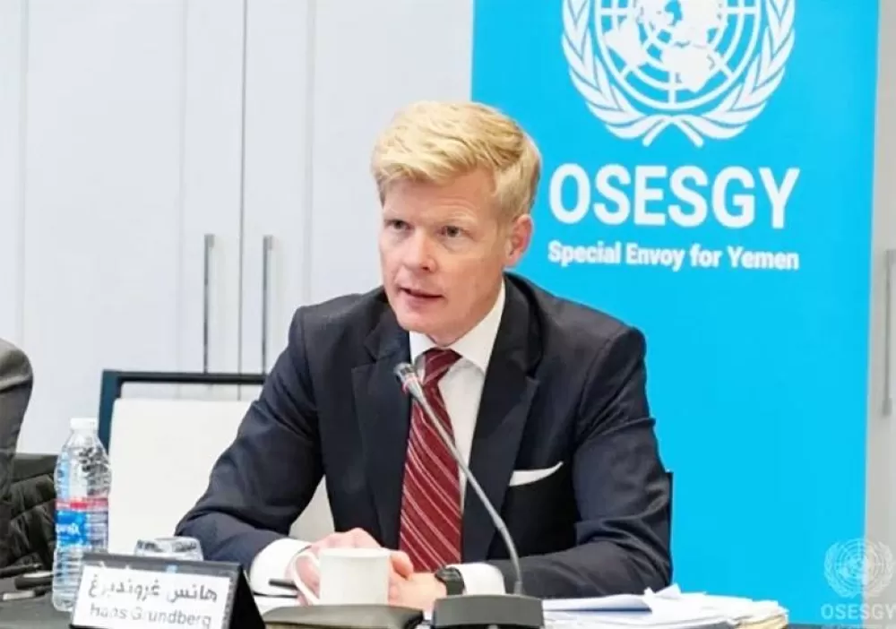 غروندبرغ: وقف الأعمال العدائية يمثل فرصة حقيقية لدفع العملية السياسية في اليمن