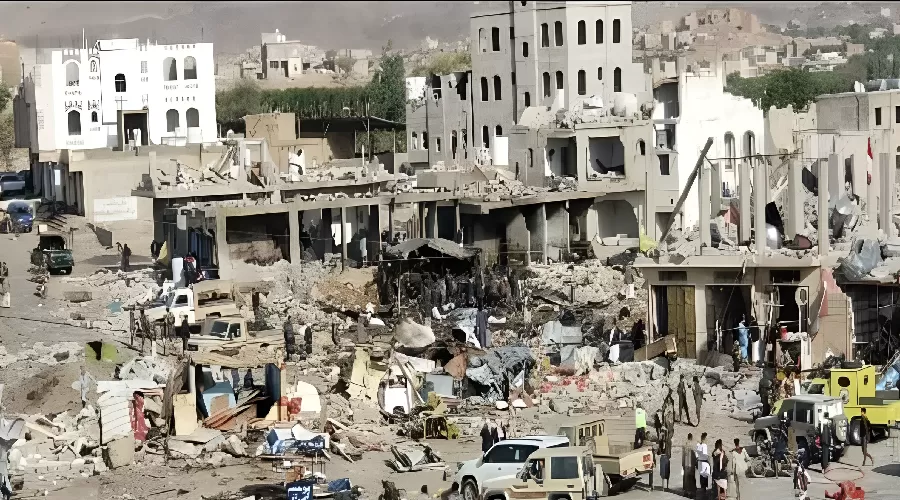 تحقيق حقوقي يحمل الحوثيين مسؤولية انفجار "صرف" بصنعاء ومقتل أكثر من 150 مدنيًا