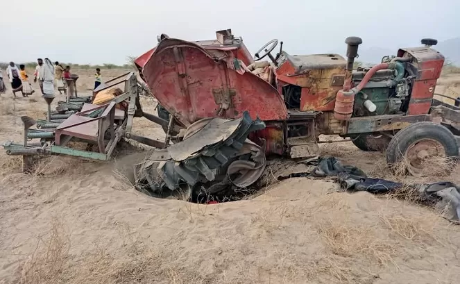 إصابة مزارع بانفجار لغم من مخلفات الحوثيين في الحديدة