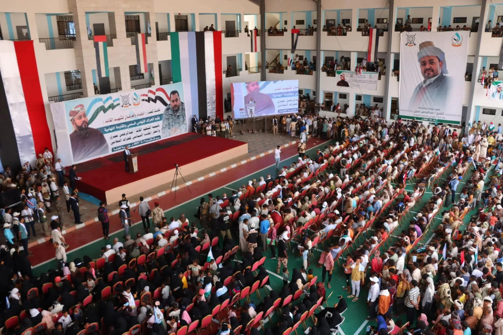 المقاومة التهامية تعلن إشهار مكتبها السياسي في الخوخة خلال تأبين قيادي