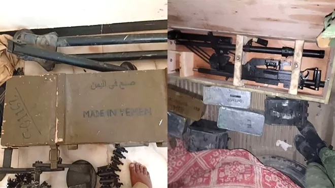 إحباط تهريب أسلحة ومتفجرات قادمة من مناطق الحوثيين إلى شبوة