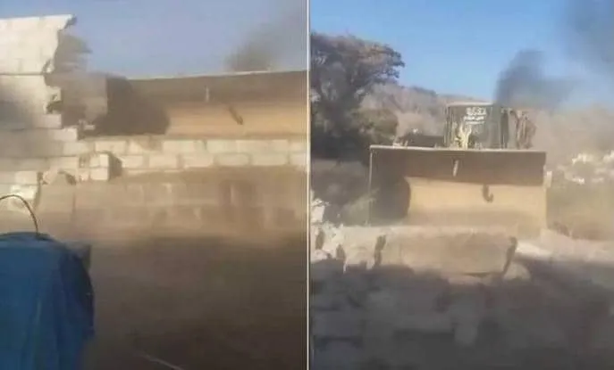 شبكة حقوقية: الحوثيون يهدمون منزل مواطن ويعتدون على أطفاله في إب