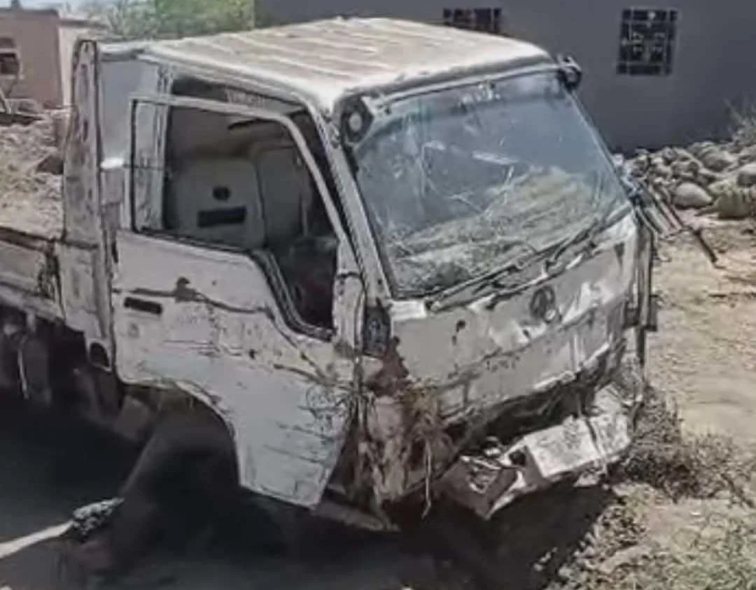نجاة سائق شاحنة عقب انفجار لغم حوثي غربي تعز