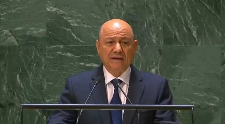 العليمي يجدد التمسك بالمرجعيات الثلاث ويحذر من التعامل مع المليشيا كسلطة أمر واقع