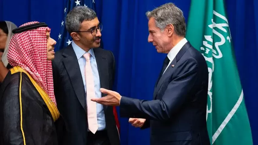 بلينكن: هناك تقدم كبير في الملف اليمني بشأن تحقيق سلام مستدام